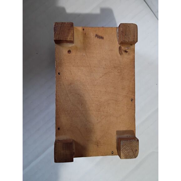 Benson Wild Animal Farm Hudson NJ Souvenir Wooden Trinket Box No Latch - Picture 5 of 8